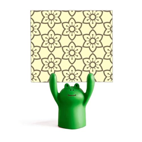Porte-mémo en brocart floral et grenouille, cadeau idéal de papeterie