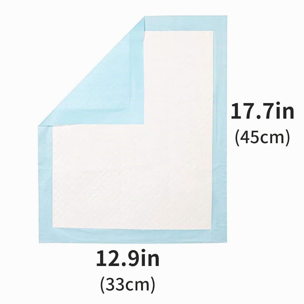 Oncpcare Lot de 100 Tapis de propreté jetables pour Lapins | 33 x 45 cm | Tapis de propreté Super absorbants pour Petits Animaux pour Rats, Chinchillas, Chatons, Reptiles