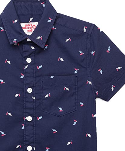 Image of Under Fourteen Only Solid Regular Fit Shirts for Boys
