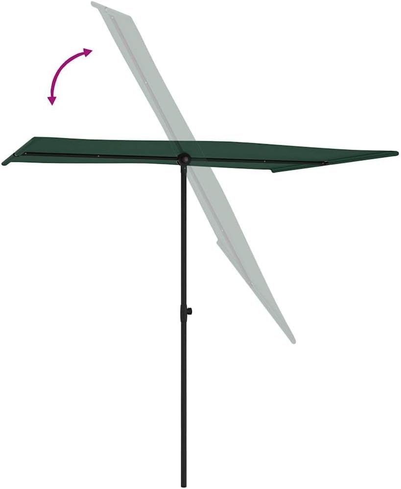Parasol canopy rotation feature