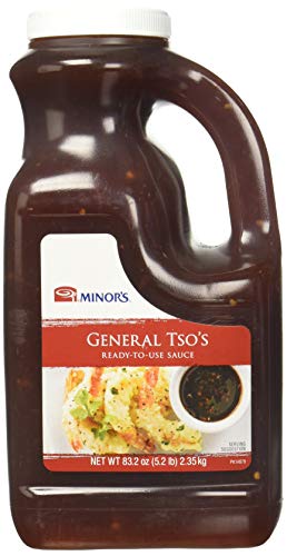 Minor's General Tso Sauce, Stir Fry Sauce, Ginger Garlic Sesame Flavor, 5.2 lb