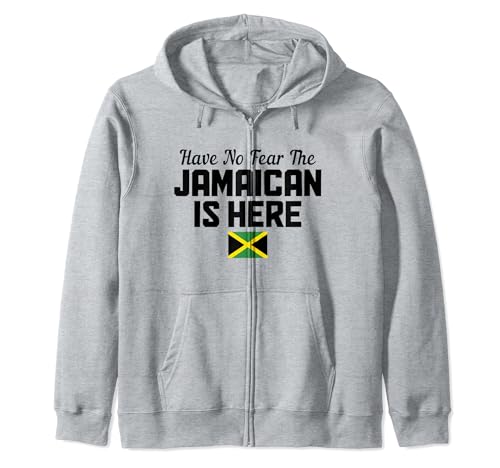 El orgullo de la bandera de Jamaica es aquí divertida Sudadera con Capucha