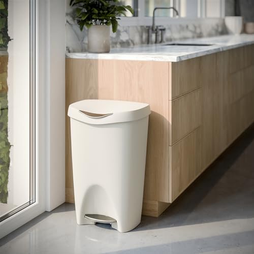 Caneca de basura de cocina Umbra Brim 50L con tapa miniatura 6
