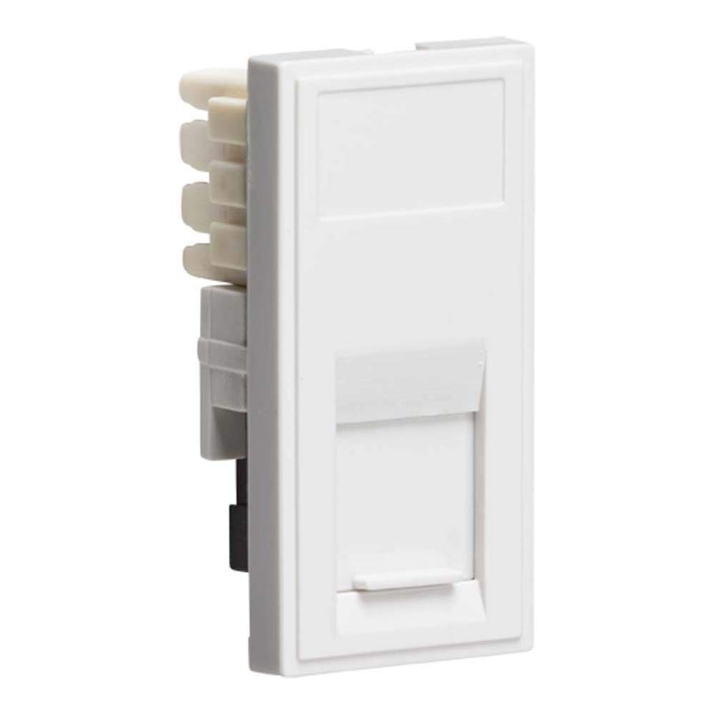 Knightsbridge NETRJ11 WH RJ11 Outlet Module, IDC, White, 25 mm x 50 mm