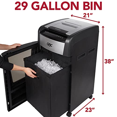 Gbc Paper Shredder, Autofeed+, 600 Sheet Capacity, Micro-Cut, Office Shredder, 600M (Wsm1757611) #TOP5