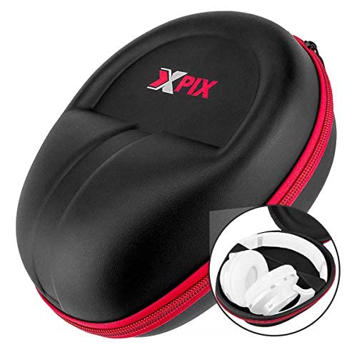 Xpix Full Sized Hard Shell Shockproof Waterproof Headphone Case