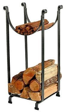 EnclumeSling Log Rack, Hammered Steel