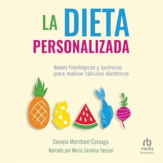 La dieta personalizada Audiolibro Por Daniela Merchant Careaga arte de portada