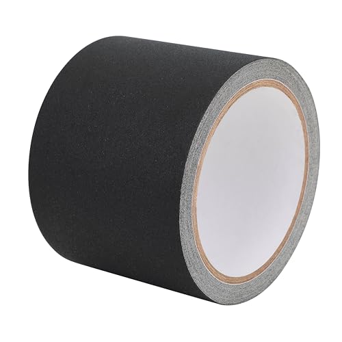 Cloth Bookbinding Repair Tape Matte Book Repair Tape 3 Inch by 33 Feet Self Adhesive Non Reflective Cloth Tape for Old Books Antique Books Daily Supplies (Black)