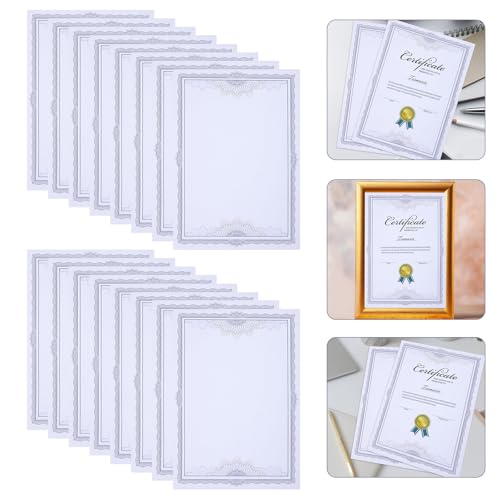 Papier imprimable bleu 12k pour imprimer des diplômes sans faux plis - 7