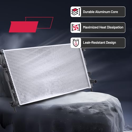 Image of BDFHYK 13184 Aluminum Radiator for Ford Transit Connect 2010-2013