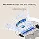 Xiaomi Robot Vacuum X20+ Saugroboter mit Absaugstation und 4L/4L Frisch- & Altwassertank - 2 rotierende, Auto-Trocknung Wischmops, Bis 280m² wischen, 6000Pa Saugkraft, LDS-Navigation, Alle Bodentypen
