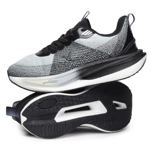 Image of YOHO Catapult CarbonBurst SP Sports Shoes with Laces for Men|Running,Jogging,Athletic & Gym|Cushioned Insoles,Breathable Upper & Phylon Sole for Shock Absorption Sneakers Man