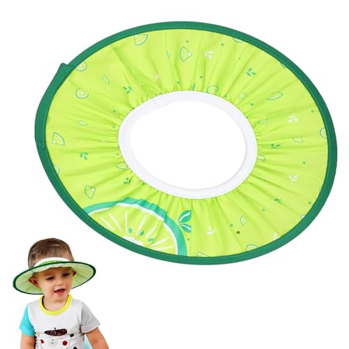 Wjelet Shampoo CapKids Shower Cap Toddler Hair Washing Shield Shampoo Shield for Children Toddler Showering Washing Hair Green Fruit Style