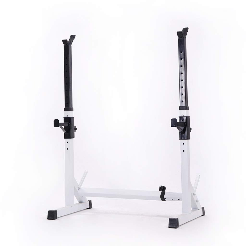ERoomQ Barbell Rack Squat Stand Adjustable Bench Press Rack Multi-Function Weight Lifting Home Gym Fitness and Strength Training