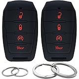 GFDesign 2 Pcs Silicone Key Fob Cover Remote Case Keyless Protector Compatible with 2021 2020 2019...