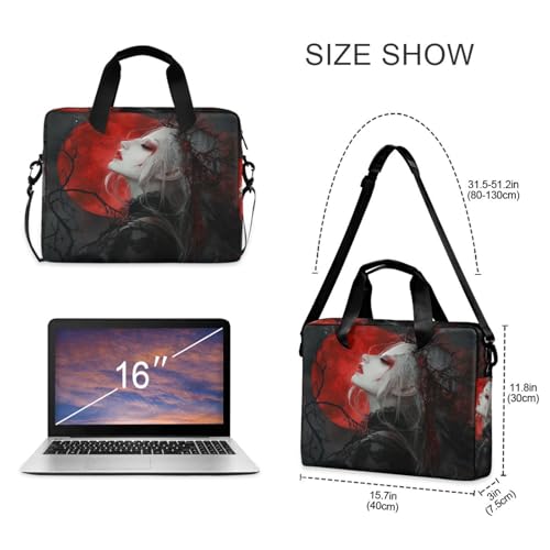 Bolso para Laptop 15.6" con Asa y Correa miniatura 5