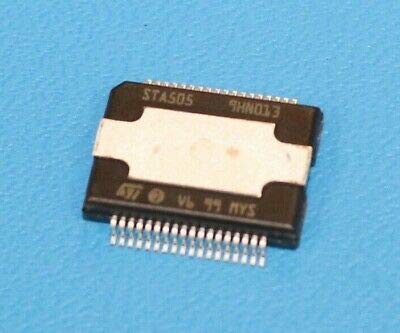 ST MICROELECTRONICS STA50513TR 50W Class-D Mono/Stereo Audio Amplifier IC, Qty-5
