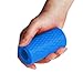 Barbell Grips,Dumbbell Grips for Hands Anti-Slip Barbell Grips for Dumbbell Adapter Barbell and Dumbbell Fat Bar Grip for Weightlifting Superior Barbell Handle Grip& Fat Bar Training(Pair Blue)