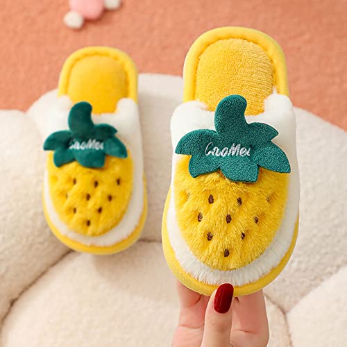 Bedroom Slippers for Girls Cartoon Strawberry Pattern Bedroom Slippers For Kids Toddler Girl Flower Sandals3