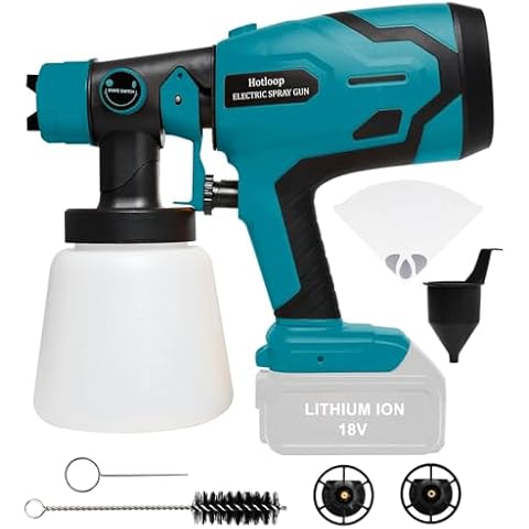 Hotloop Cordless Paint Sprayer with 18V Battery Compatibility Cover