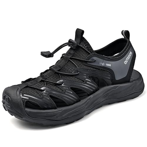 Men's Summer Sandals Sports Travel Lightweight Breathable Sandals Beach Shoes