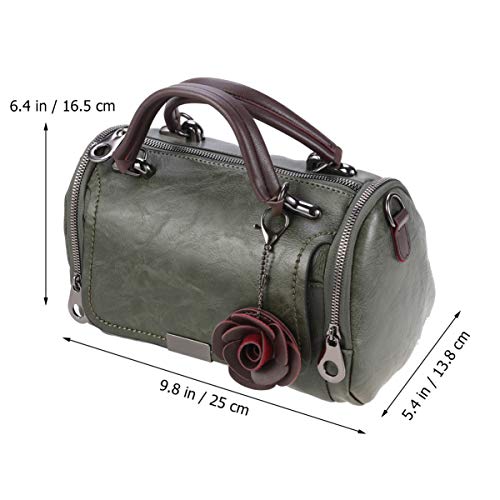 KESYOO Bolsa Travesseiro Bolsas Femininas Portáteis de Ombro Bolsa Dupla Uso Boston Barrel Crossbody