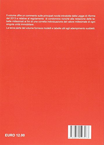 Il regolamento condominiale e le tabelle