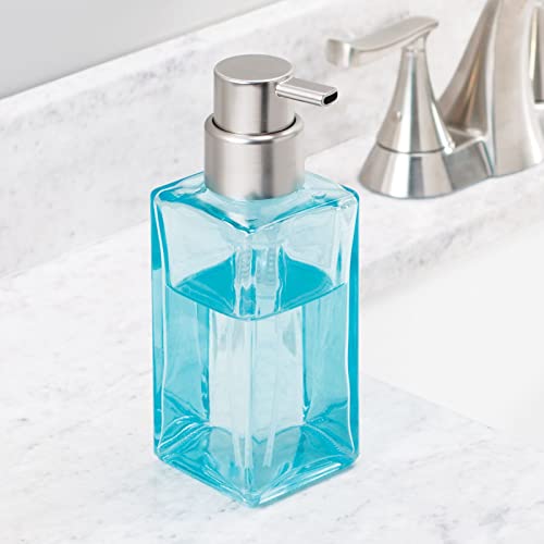 mDesign Glass Refillable Foaming Soap Dispenser Set #TOP14
