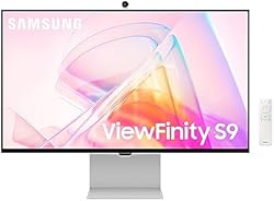 SAMSUNG 27" ViewFinity S9 Series 5K Computer Monitor, Thunderbolt 4, DisplayPort, Matte Display, 4K Slimfit-Ca