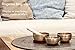 4 Piece Bronze Singing Bowl Set with Mallet, Felt Rings and Covers, Universal Series — MADE IN INDIA — For Meditation, Yoga and Sound Healing Therapy, 2-YEAR WARRANTY