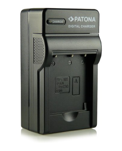 Patona® EN-EL19 - Cargador 3 en 1 para Nikon Coolpix S100, S2500, S2550, S2600, S2700, S2750, S3100, S3200, S3300, S3500, S4100, S4150, S4200, S4300, S5200, S6400 y S6500