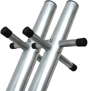 X2 DJM Direct Heavy Duty 2 Part Washing Clothes Post with Socket Supplied Boxed