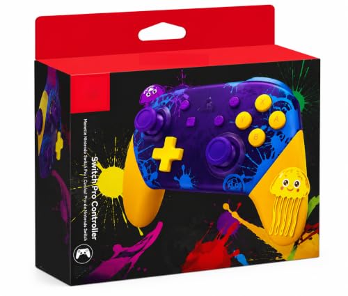 Image of KingBoo Pro Controller for Nintendo Switch (Jellyfish /Splatter Edition)