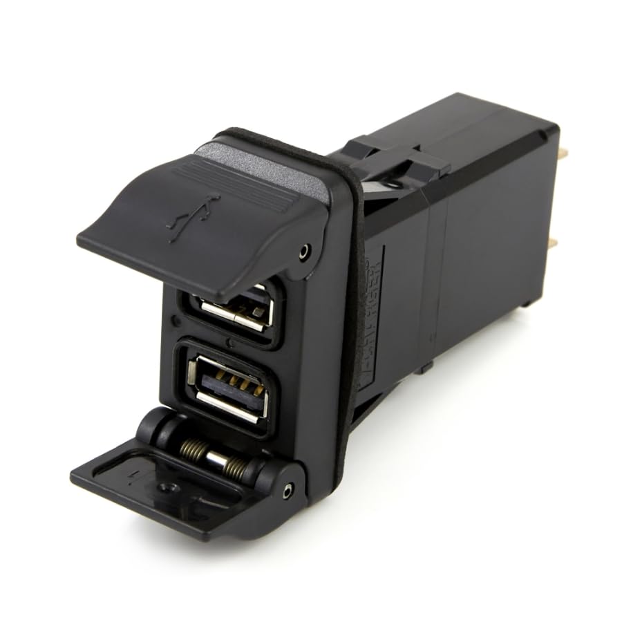 Battery Charger - USB Charging Hub - Mobile Devices - 2 Cells - 5V - 12 to 24V
