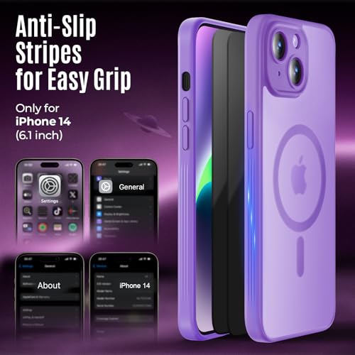 Image of Symcele Designed for iPhone 14 Case, Light Purple