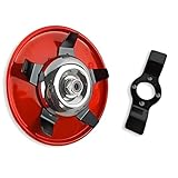 DMZHAOBC Disco de deshierbe, placa de deshierbe de doble uso, cortadora de césped, cabezal de corte de disco de deshierbe para el hogar, recortadoras de disco anfibio para cortadora de malas hierbas