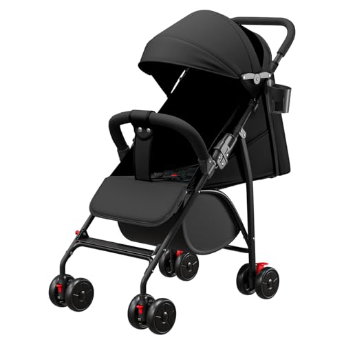 MUL-BOUTIQUE Kompakter Buggy, 0 bis 4 Jahre (30 kg max), leicht (4,8 kg), Buggy für Babys, Komfort,...