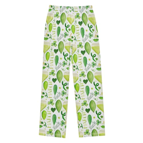 Clover Cocktail Air Balloon Boys Pants for Kids Jogger Pants with Pockets S-XL