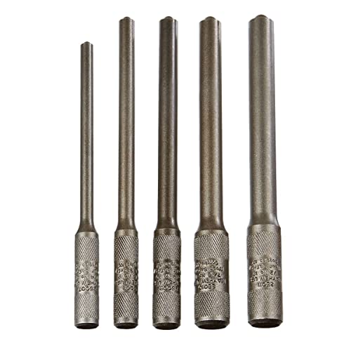 Image of Mayhew Tools 62256 5 Pc Large Size Pilot Punch Kit