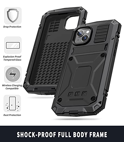 Coque métal iPhone 14 antichoc pour éviter les vitres brisées - 3