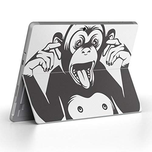 Surface Go 3 / Surface Go 2 Surface Go 全世代対応 専用スキンシール サーフェス go igsticker シール スキン 保護 フィルム ステッカー アクセサリー 014143 猿 動物 ことわざ