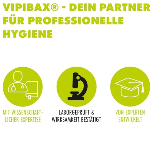 ViPiBaX Giardien Ex Wischkonzentrat 2,5L für Hund, Katze & Co- Geruchsentferner - Effektive Desinfektion gegen Giardien, Viren, Pilze & Bakterien.