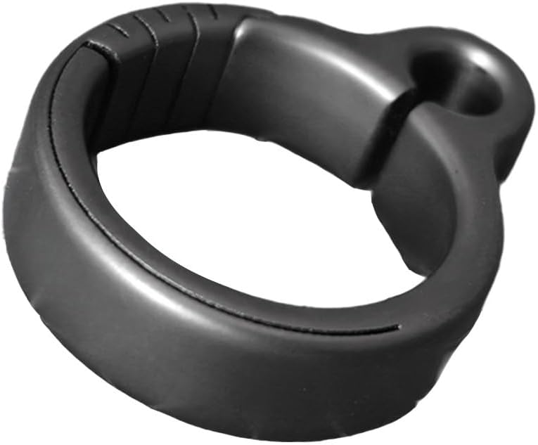 2pcs rameless Safety Leisure Finger Ring Slingshots Titanium Alloy Shooting Catapult