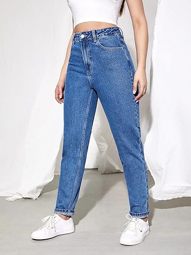 Image of KOTTY Clean Cut Regular Jeans - Mid Rise Fit with Streamlined Shape