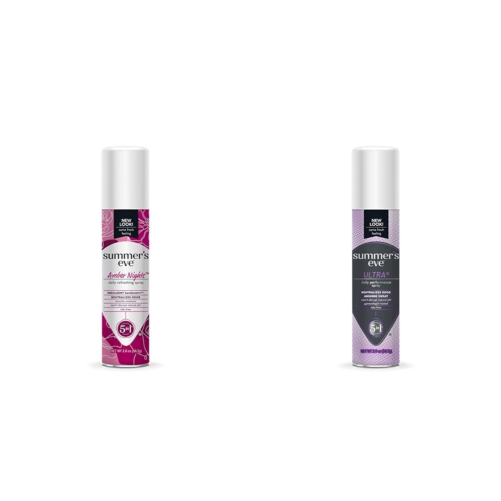 Summer's EveDaily Refreshing & Ultra Performance Feminine Sprays, 2 oz Each