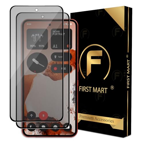 Image of FIRST MART Military-Grade Matte Anti-Glare Tempered Glass for Nothing Phone V70 and Nothing Phone 3A lite (6.59 Inch) With Installation Kit | Edge to Edge Coverage |Anti Glare, Bubble-Free [2 Pack]