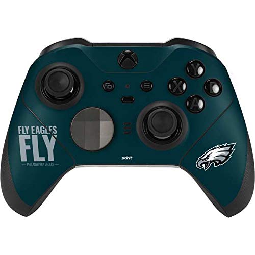 Skinit Decal Gaming Skin Compatible with Xbox Elite Wireless Controller Series 2 - Officially Licensed NFL Philadelphia Eagles Team Motto Design