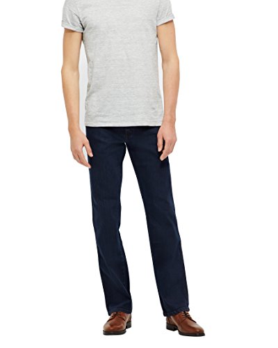 Preisvergleich Produktbild Wrangler Texas Stretch-Jeans, Herren, W38 / L30, Dunkelblau