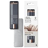 lapiz carboncillo graso y semigraso LLÉVELOS CON USTED: le encantará el estuche de metal. Muy práctico para guardar y transportar sus lapiceros sin estropearlos. ¡No se perderá ninguna oportunidad para plasmar su dibujo!